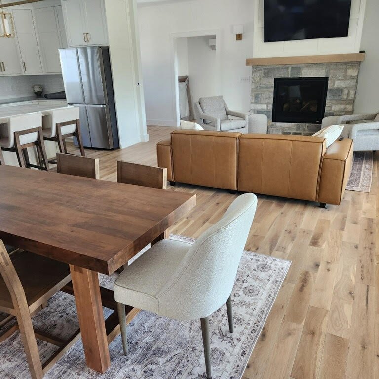 Santa Barbara Oak solid hardwood in Antique