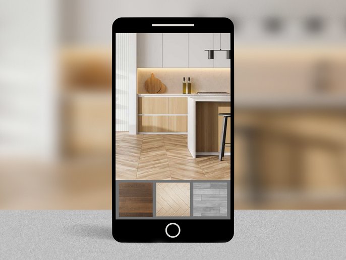 Interactive design powered by Roomvo Inspire