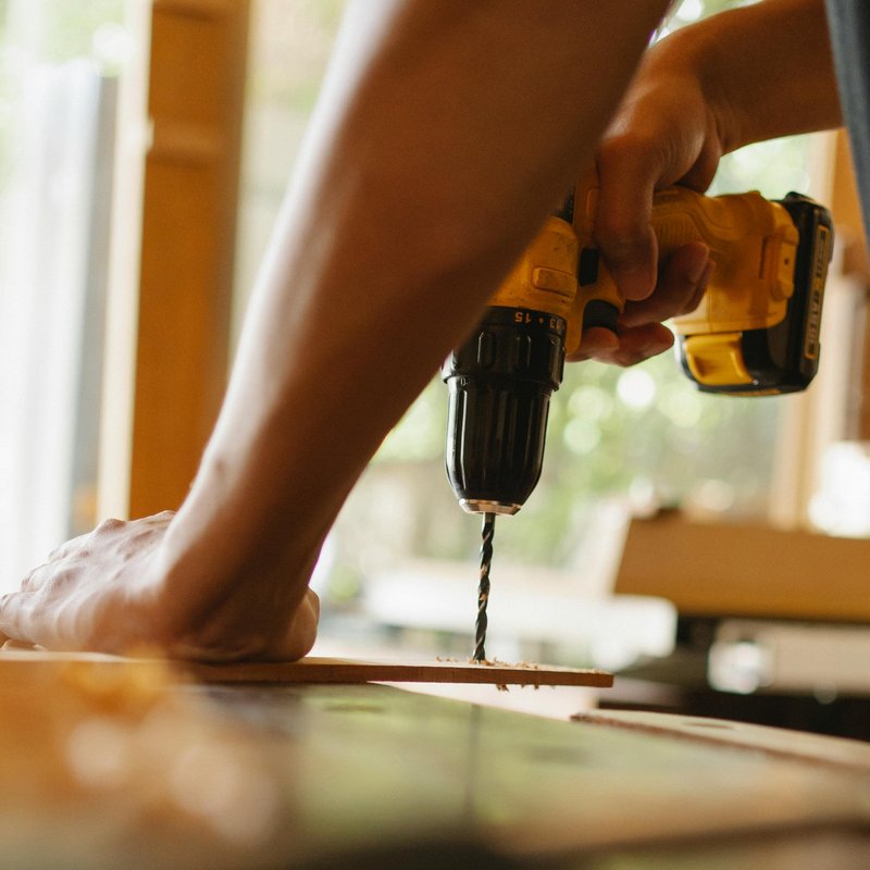 Planks and hammer from Vallow Floor Covering Inc in Edwardsville