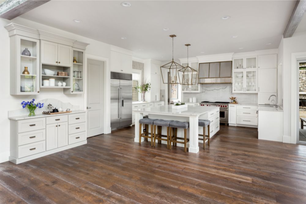 White interior | Vallow Floor Coverings, Inc.